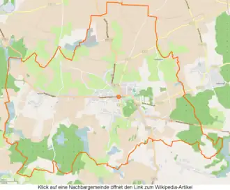 Pierre-de-Bresse mit seinen Nachbarorten