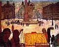 P. Bonnard: La Place du Peuple à Rome, 1921
