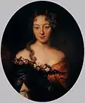 Comtesse Françoise-Marguerite de Grignan, Tochter der Marquise de Sévigné, von Pierre Mignard