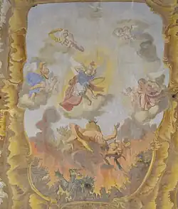 Kirchenhimmel Höllensturz