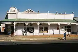 Historisches Gebäude im Zentrum von Piet Retief