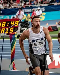 Pieter Braun beendete den Wettkampf nach der vierten Disziplin, dem&nbsp;Hochsprung