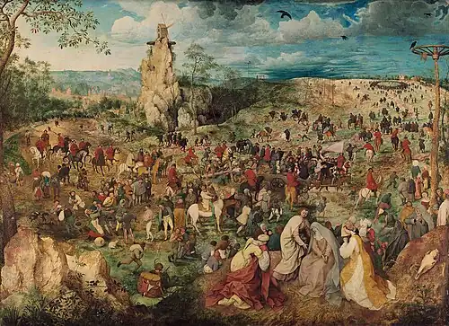 Die Kreuztragung Christi, 1564