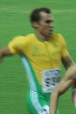 Pieter de Villiers scheiterte als Sechster seines Rennens im&nbsp;Halbfinale