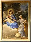 Madonna und Kind mit der hl. Martina, Sammlung der Banca Carige, Genua