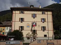Rathaus der Gemeinde Ledro in Pieve di Ledro