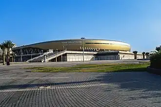 Außenansicht des Stadions