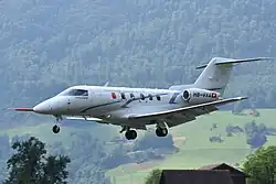 PC-24 kommt vom Testflug zurück nach Stans