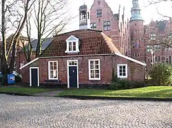 Hafenwärterhaus für die Treck­fahrts­gesellschaft