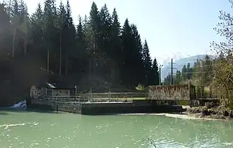 Kraftwerk Pintrun, April 2011