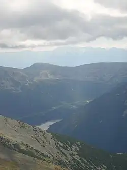 Blick Richtung Piringebirge vom Gipfel