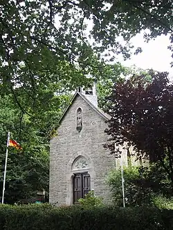 Die Pius&nbsp;IX. geweihte Kapelle in Balve