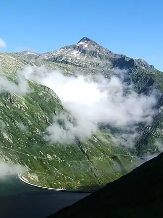 Piz Gannaretsch von Südosten