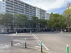 Beginn des Boulevard de Reuilly am Boulevard de Picpus