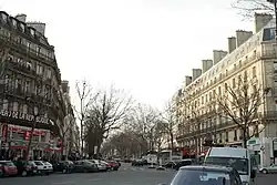 Boulevard Saint-Martin gesehen vom Place de la République