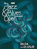Plakatmotiv der Jazz & Blues Open 2019