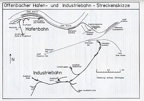 Plan Hafenbahn Offenbach
