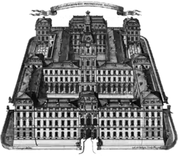 Entwurf des Residenzschlosses von 1715