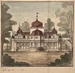 Café im Neurokokostil