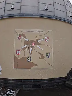 Überblick über die Planetenwege Vogtland