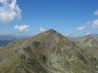 Plankenhorn von Südosten, von der Lorenzispitze