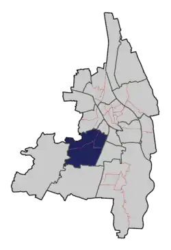 Lage des Planungsraums Göggingen in Augsburg