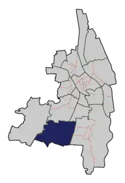 Lage des Planungsraums Inningen in Augsburg