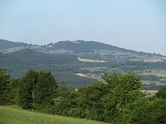 Platzer Kuppe von Westen