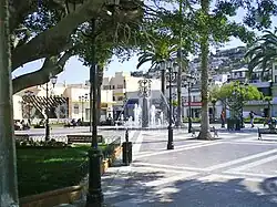 Westlicher Teil der Plaza de Coquimbo