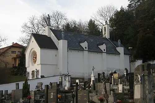 Grabkapelle auf dem Friedhof von Lysice