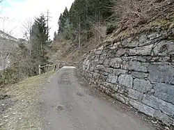 Polenweg bei der Punt da Rueun