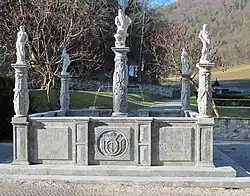 Neptunbrunnen im Schlosspark