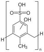 Struktur von Policresulen