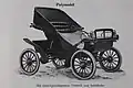 Polymobil 2 mit offenem Verdeck, Jahrgang&nbsp;1907/1908