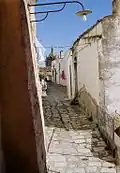 Eine Gasse in Pomarico