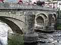 Alte Brücke in Espéraza über die Aude