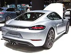 718 Cayman S (Heckansicht)