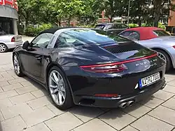 Porsche 991 Targa 4S Heckansicht