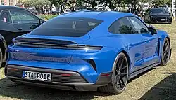 Porsche Taycan Turbo GT (Facelift), Heckansicht