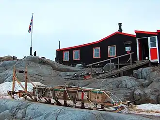 Die Station am Port Lockroy nach der Renovierung und Umgestaltung zu einem Museum