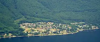 Luftbild von Port Alice (ca. 2008)