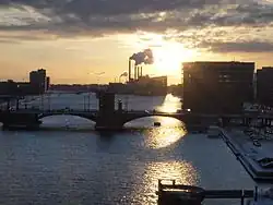 Langebro im Abendlicht, 2010