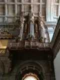 Igreja de Sao Bento da Vitoria, klingende Orgel an der gegenüberliegenden Seitenwand