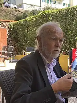 Franz Cahannes, aufgenommen 2021 im Alter von 70