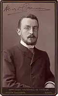 Henri Pirenne, Porträtfoto um 1890