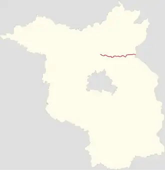 Lagekarte unter https://cycling.waymarkedtrails.org/#route?type=relation&id=29203 aufrufen