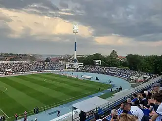 Das Stadion Gradski vrt in Osijek