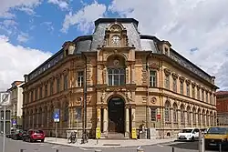 Die frühere Postbank-Filiale im Jahr 2023