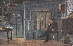 Postkarte, Friesisches Interieur