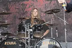 Schlagzeuger Max Scheffler